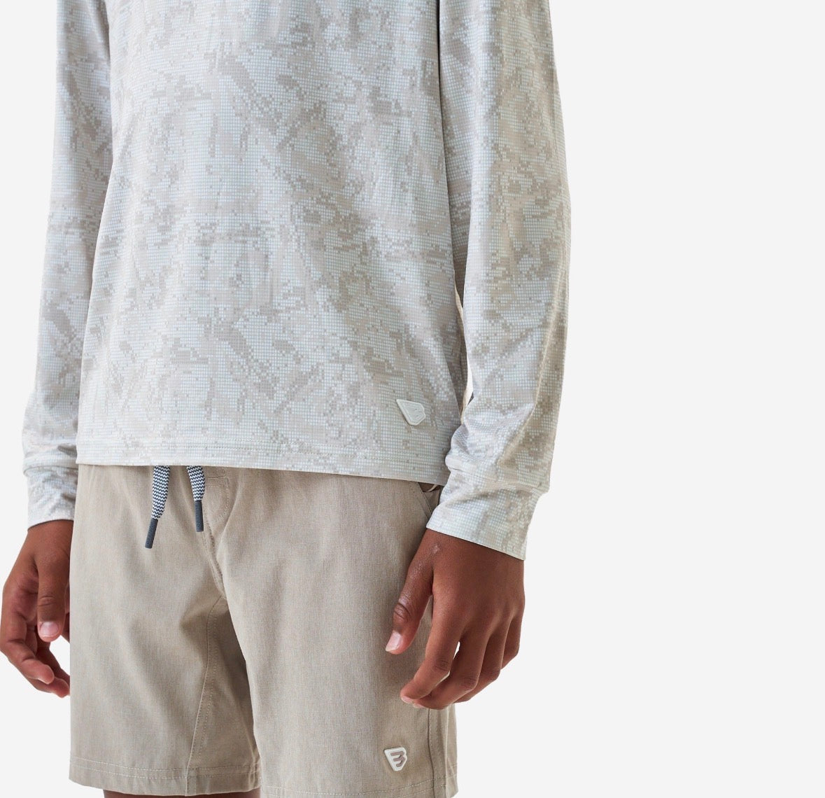 Youth Performance Hoodie - DIGI CAMO IVORY