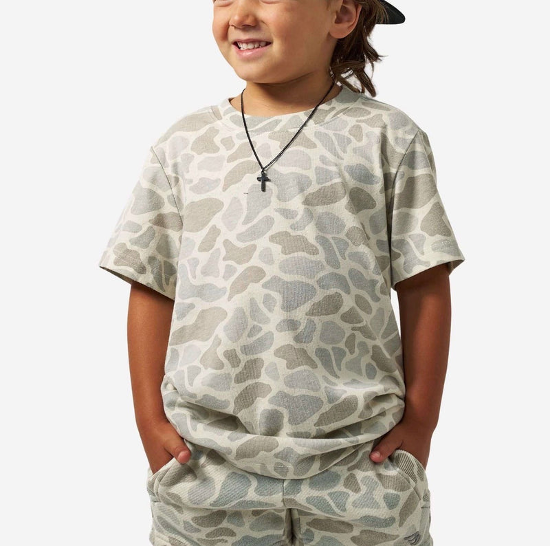 YOUTH VINTAGE
WASHED TEE -
CLASSIC DEER CAMO