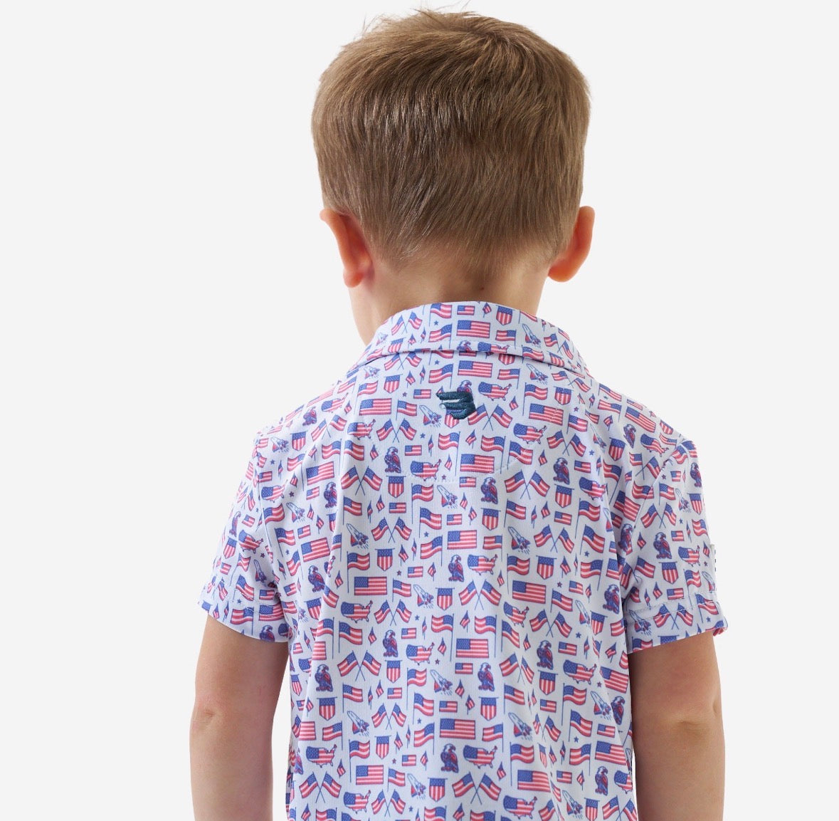 Youth Performance Polo - Old Glory