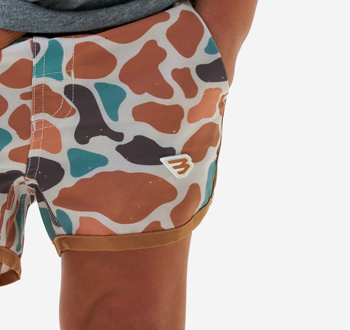 Youth Swim Trunks - Bayside Camo