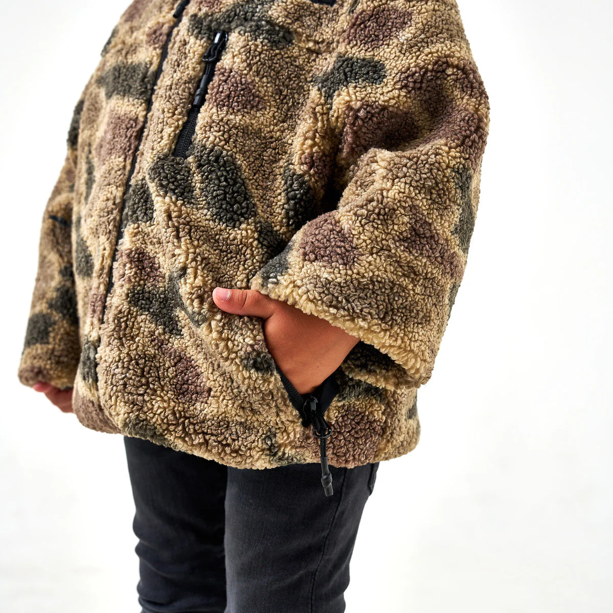 Youth - Full Zip Jacket - Rocky Mountain Sherpa