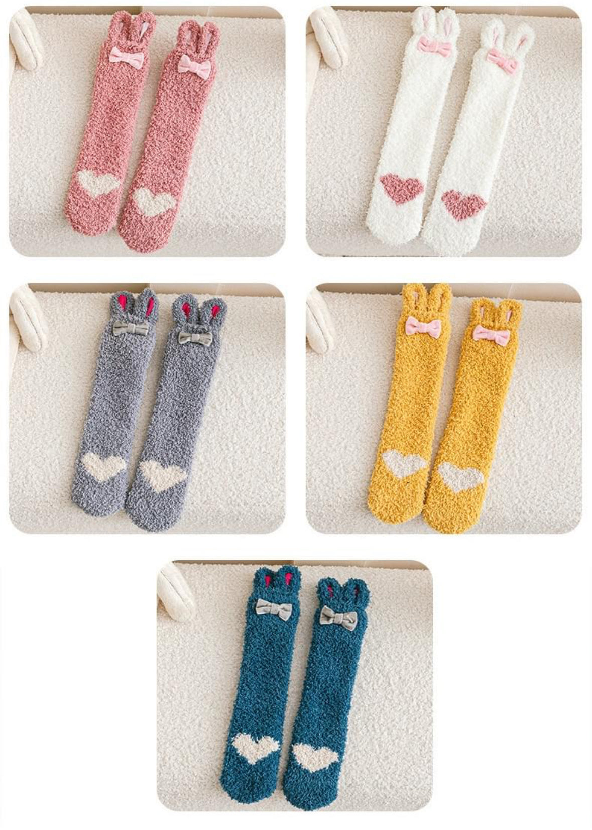 Bunny Non slip socks