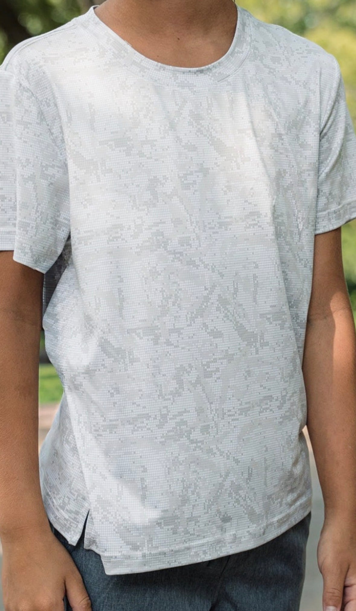 Youth GO TO TEE - DIGI CAMO IVORY