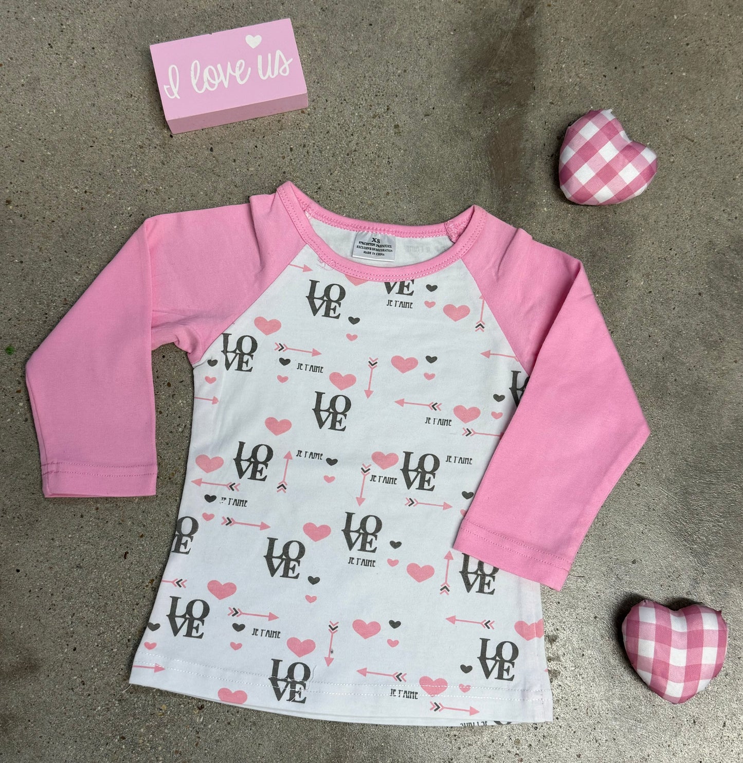 Pink Valentine LOVE Reglan