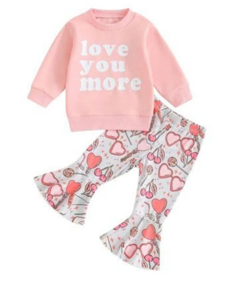 Love You More Lollipop Set