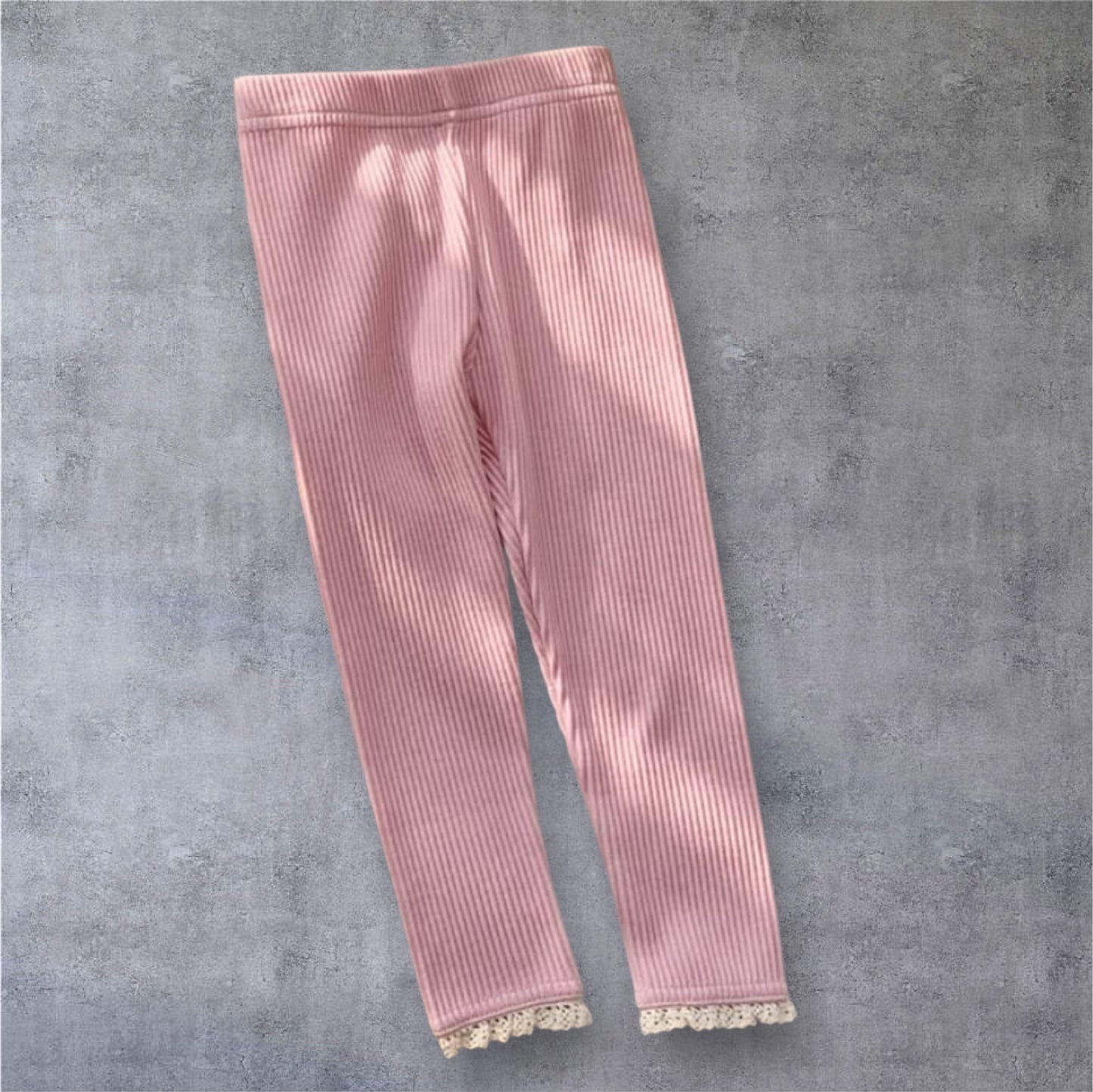 The Jozie Lace Trim Leggings