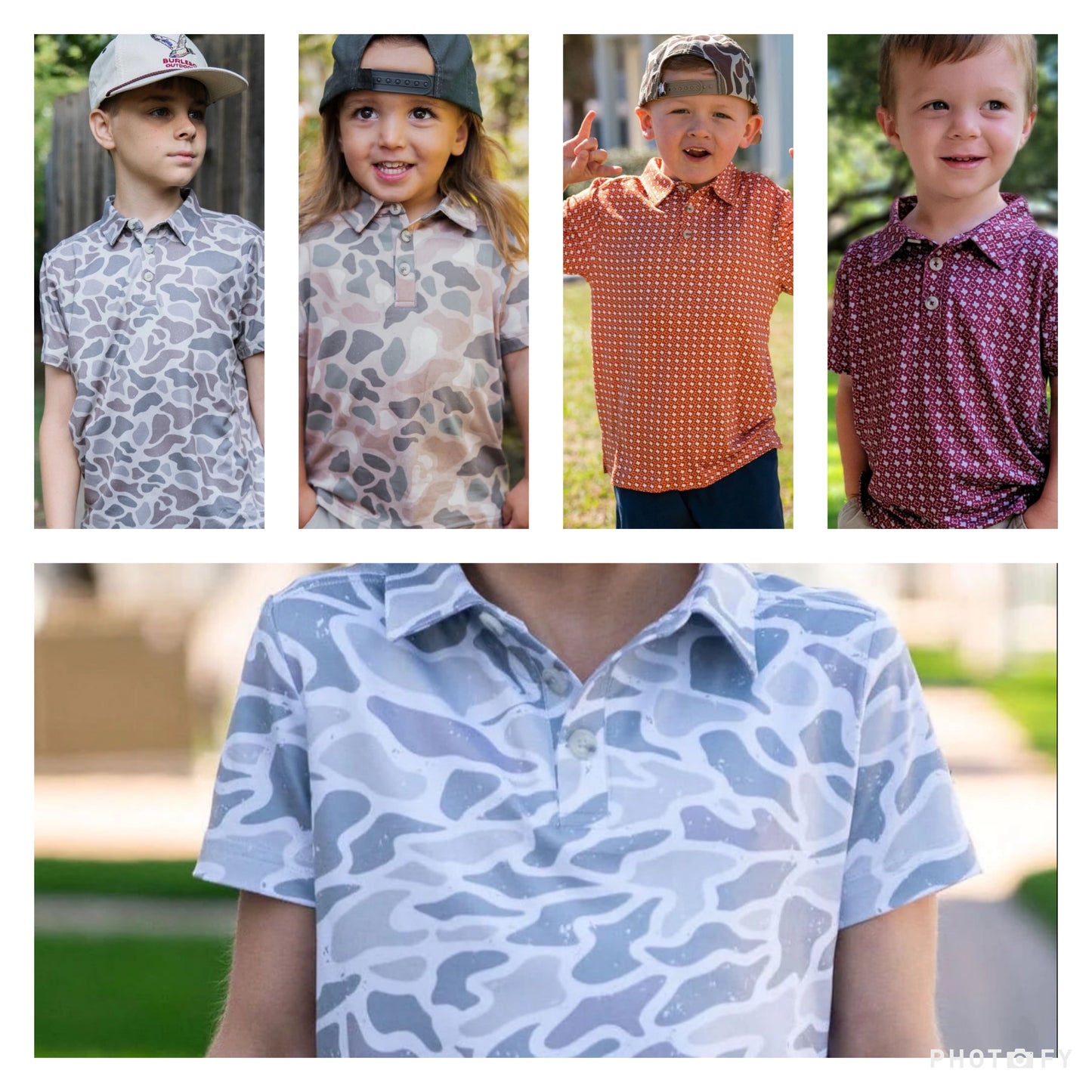 YOUTH Performance Polos