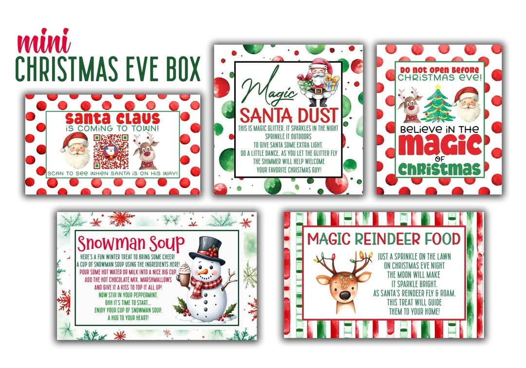 Mini Christmas Eve Box