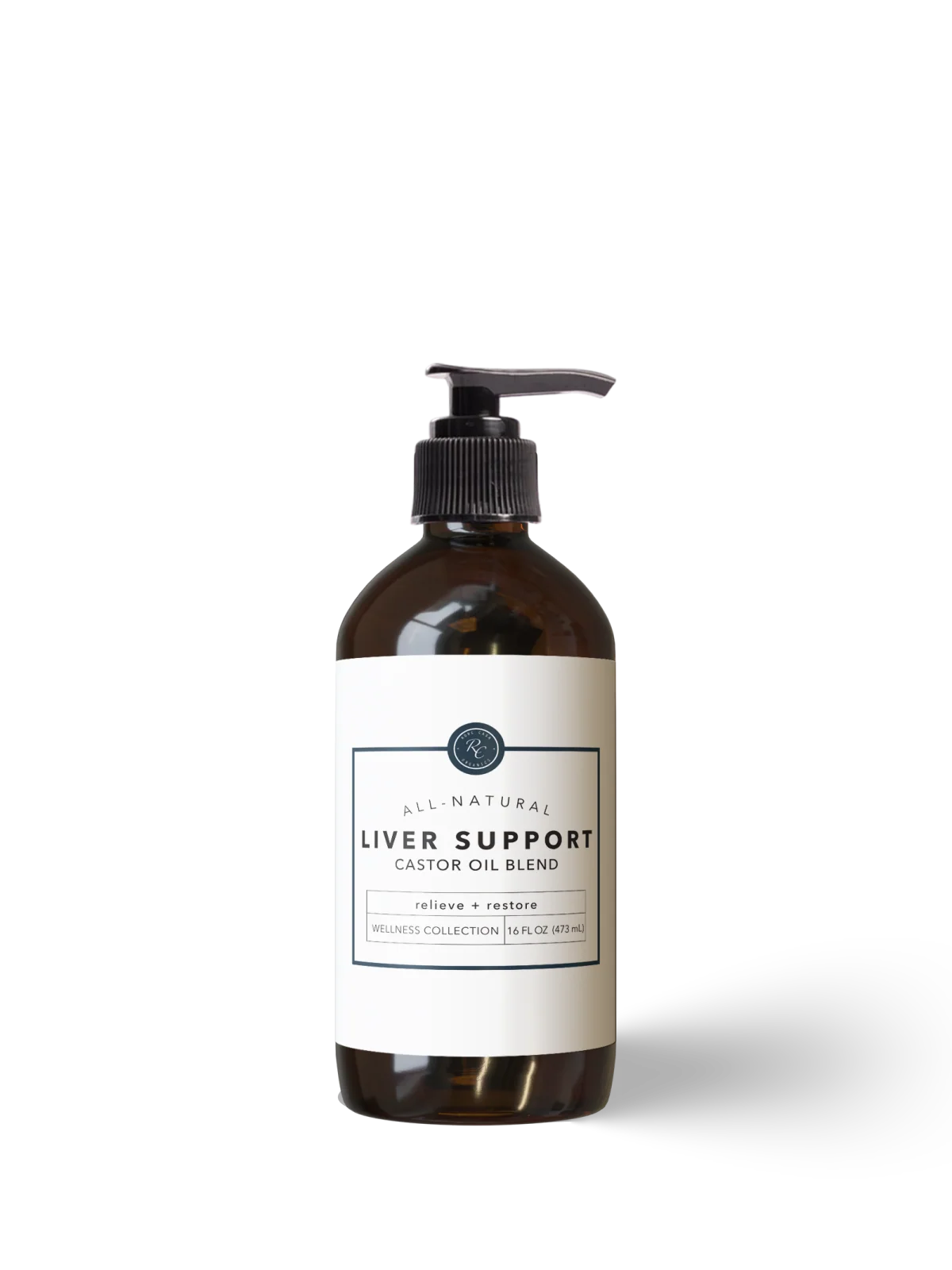 Liver Support Castor Oil Blend | 16 oz