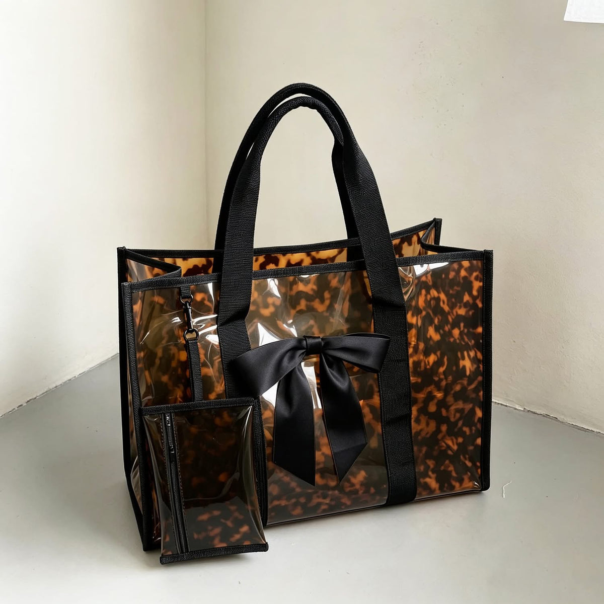 PREORDER: Tortoise PVC Tote