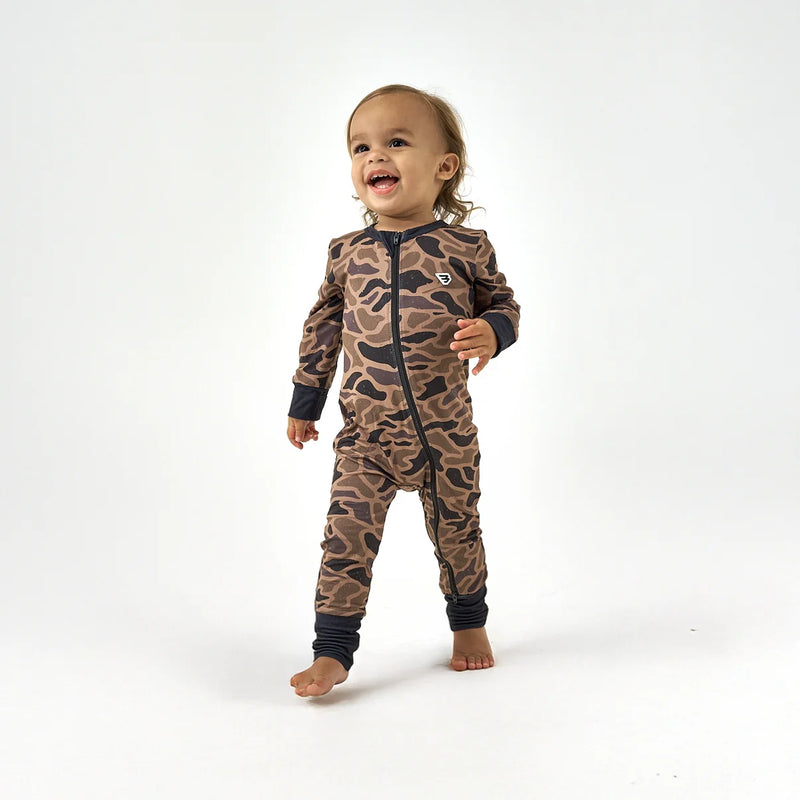 Baby Zip Up - Gauge Camo