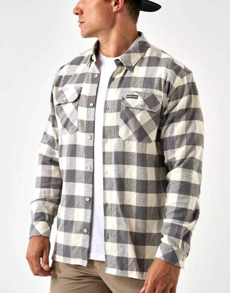 Flannel Shirt - Grey Buffalo