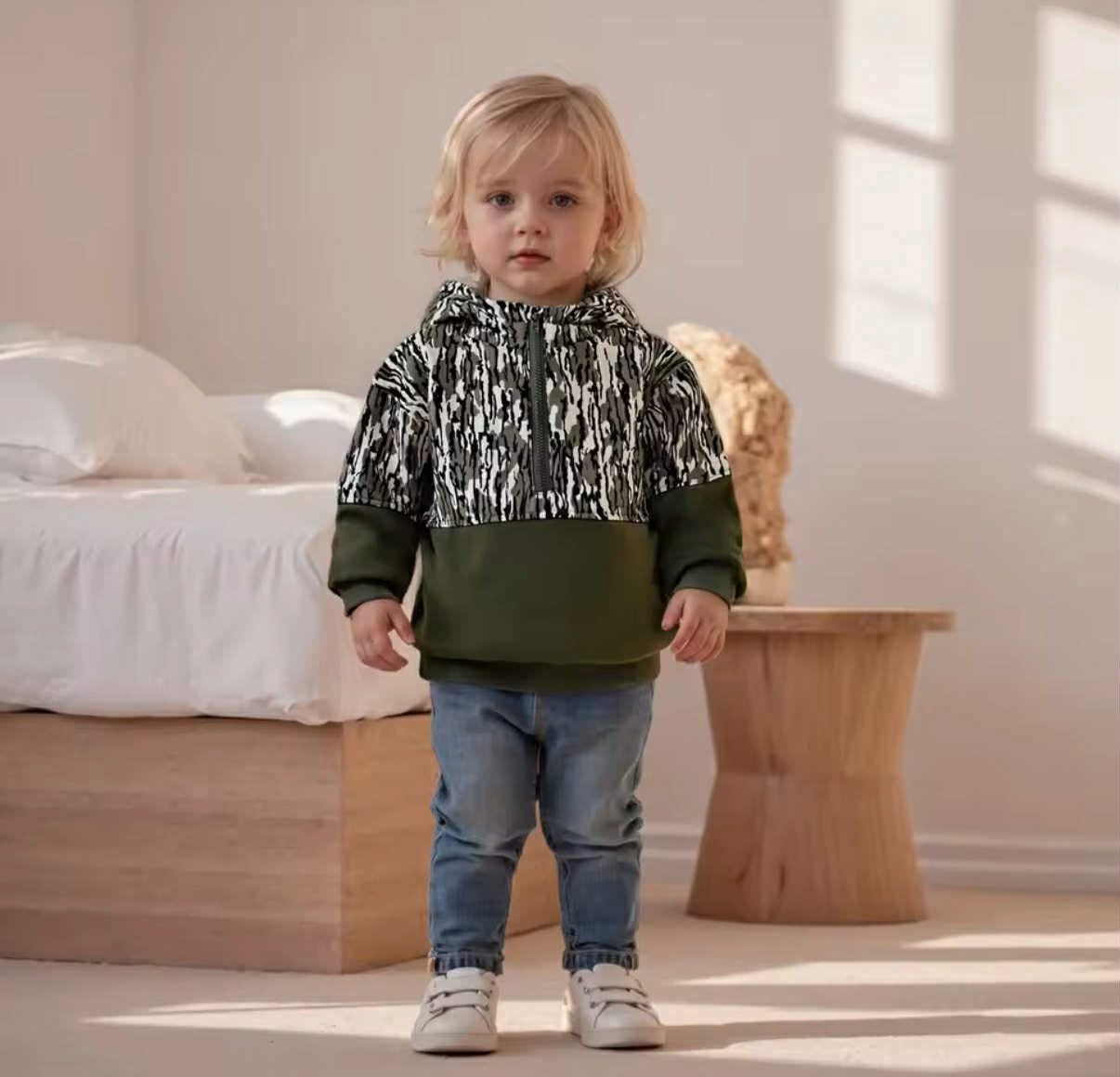 Kids Camo Jacket-Preorder
