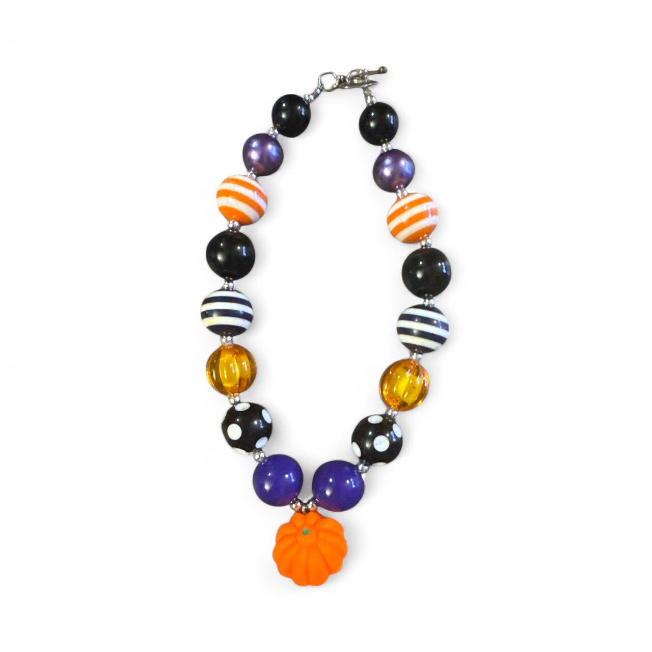 Toddler Halloween Beaded Necklaces
