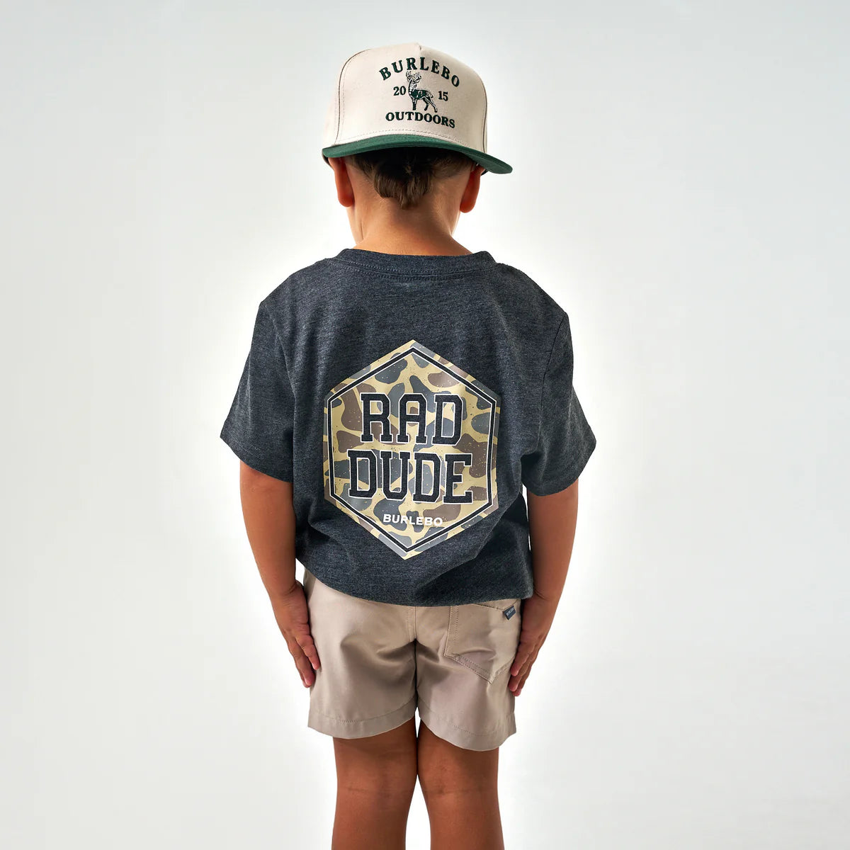 Rad Dude Deer Camo - Heather Black