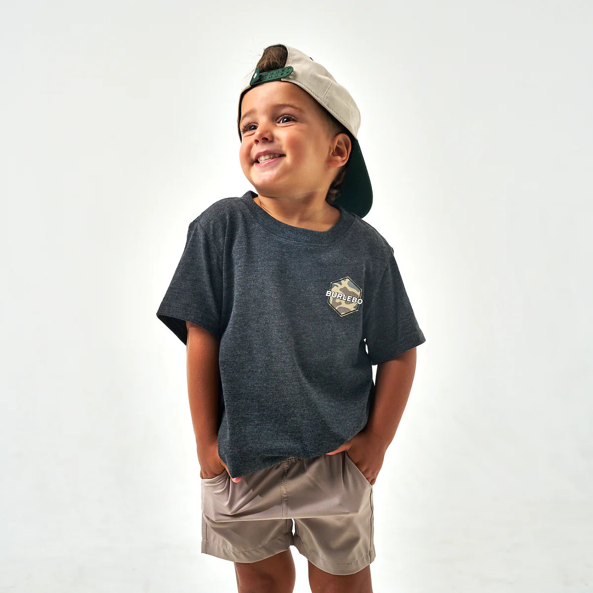 Rad Dude Deer Camo - Heather Black
