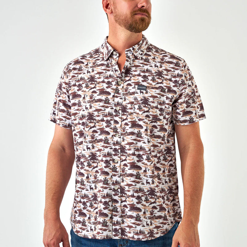 Performance Button Up-Brush Country