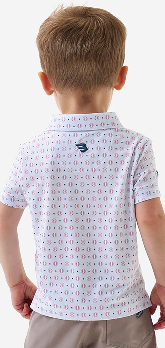 Youth Performance Polo- Baseball