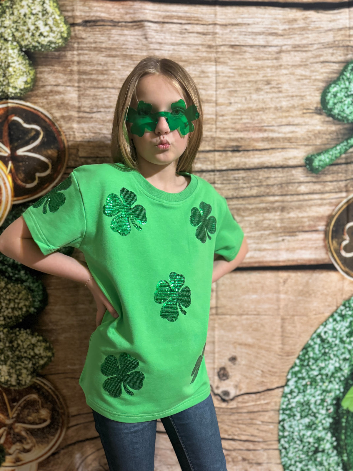 Green Clover Top