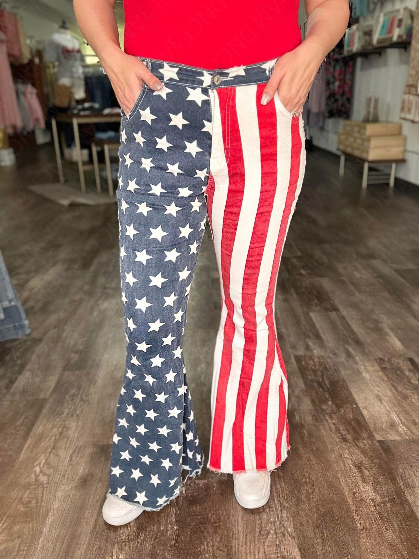 Patriotic Bell Bottoms (Adult)