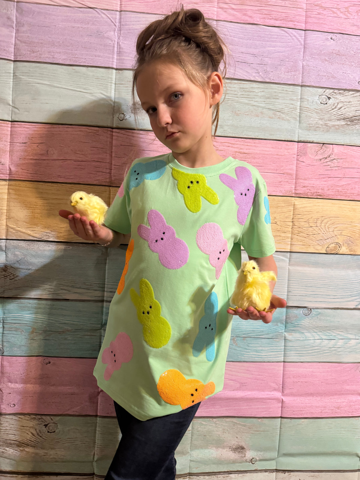 Peeps Sequin Shirt
