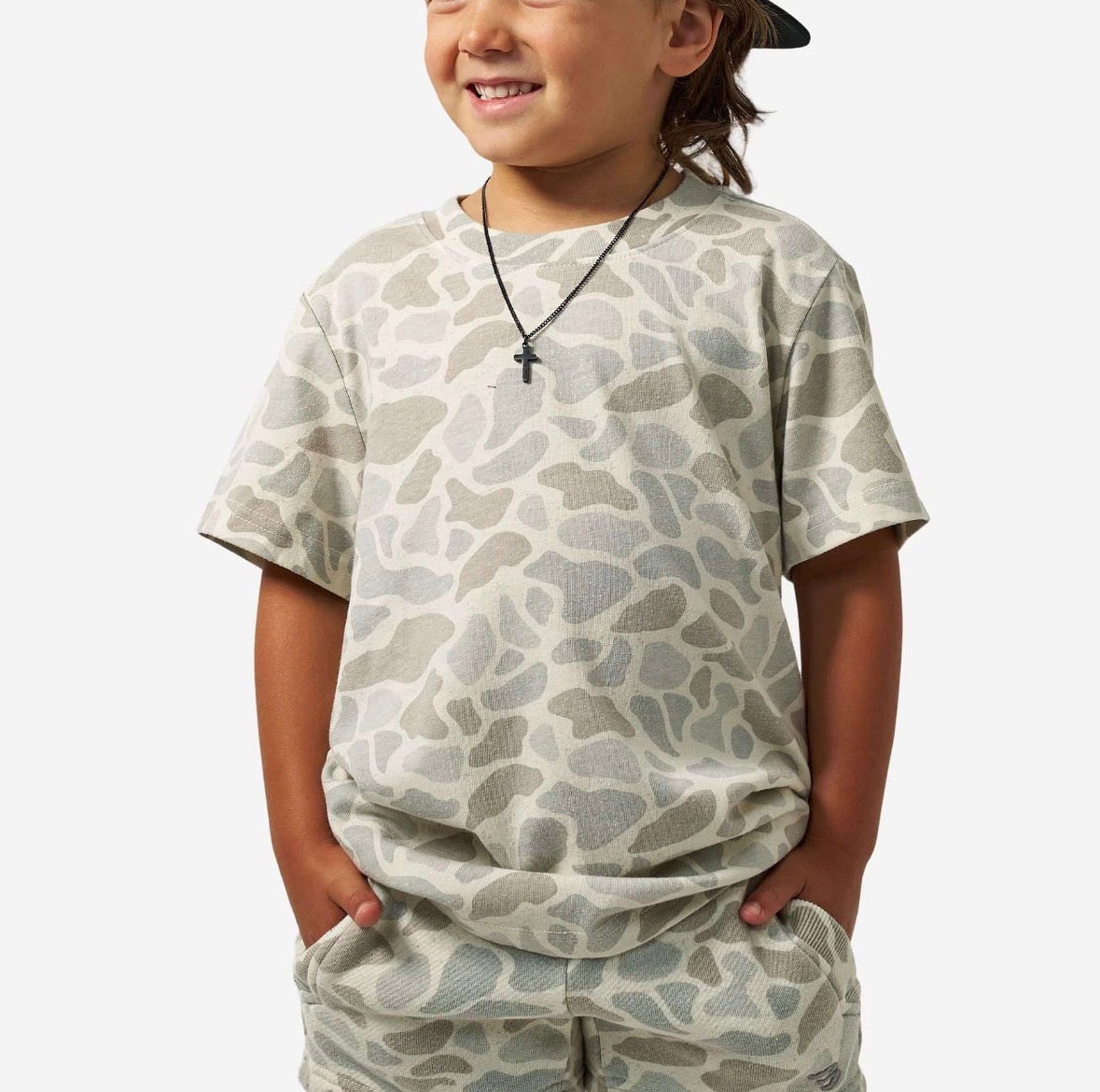YOUTH VINTAGE
WASHED TEE -
CLASSIC DEER CAMO