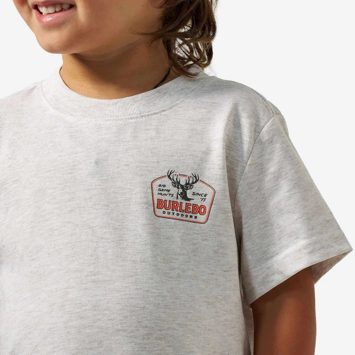 Youth Short Sleeve Tee - Big Game Hunts - Oatmeal