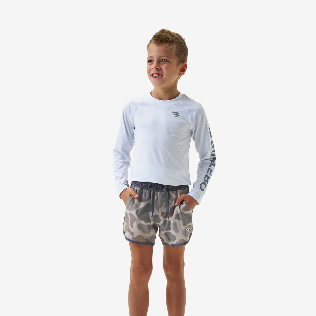 Youth Swim Trunk - Jumbo Classic Deer Camo