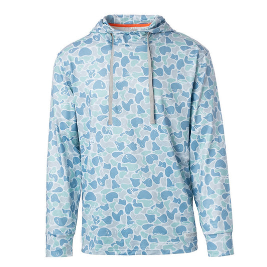 Youth Saltwater Camo Performance Hoodie