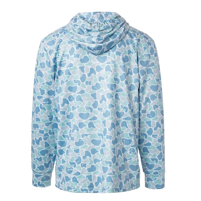 SALTWATER CAMO PERFORMANCE HOODIE