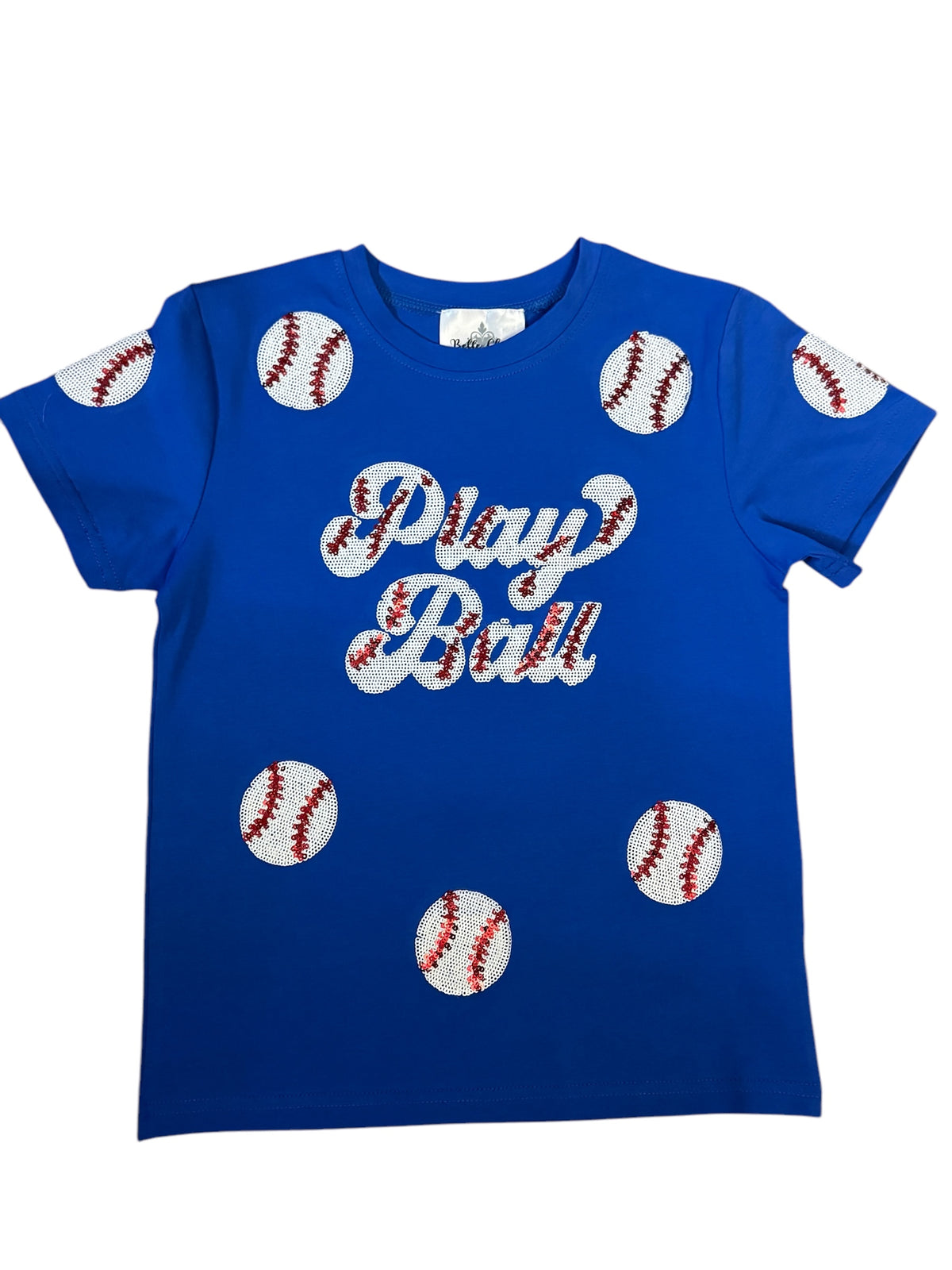 Royal Blue Play Ball Shirt