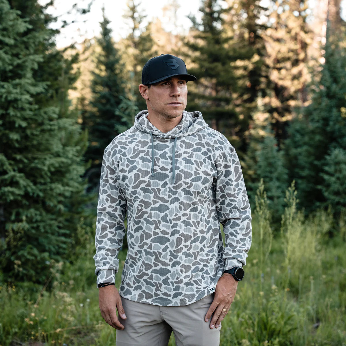 Thermal Hoodie - Classic Deer Camo