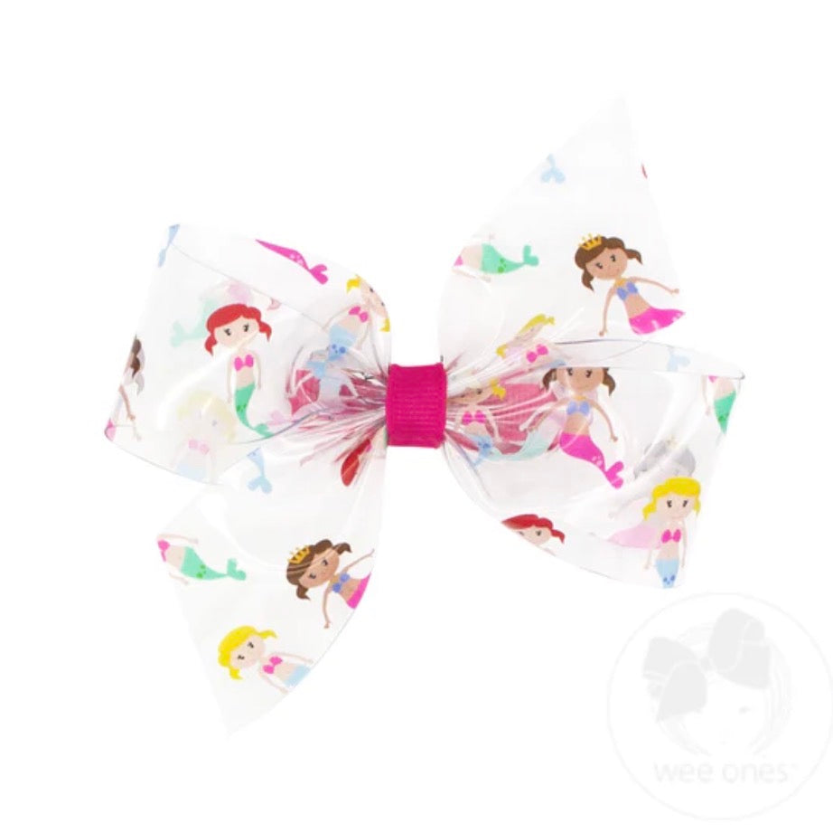 WeeOnes Vinyl WeeSpash Bow for Pool & Beach (Medium-Print)