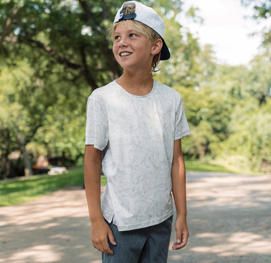 Youth GO TO TEE - DIGI CAMO IVORY