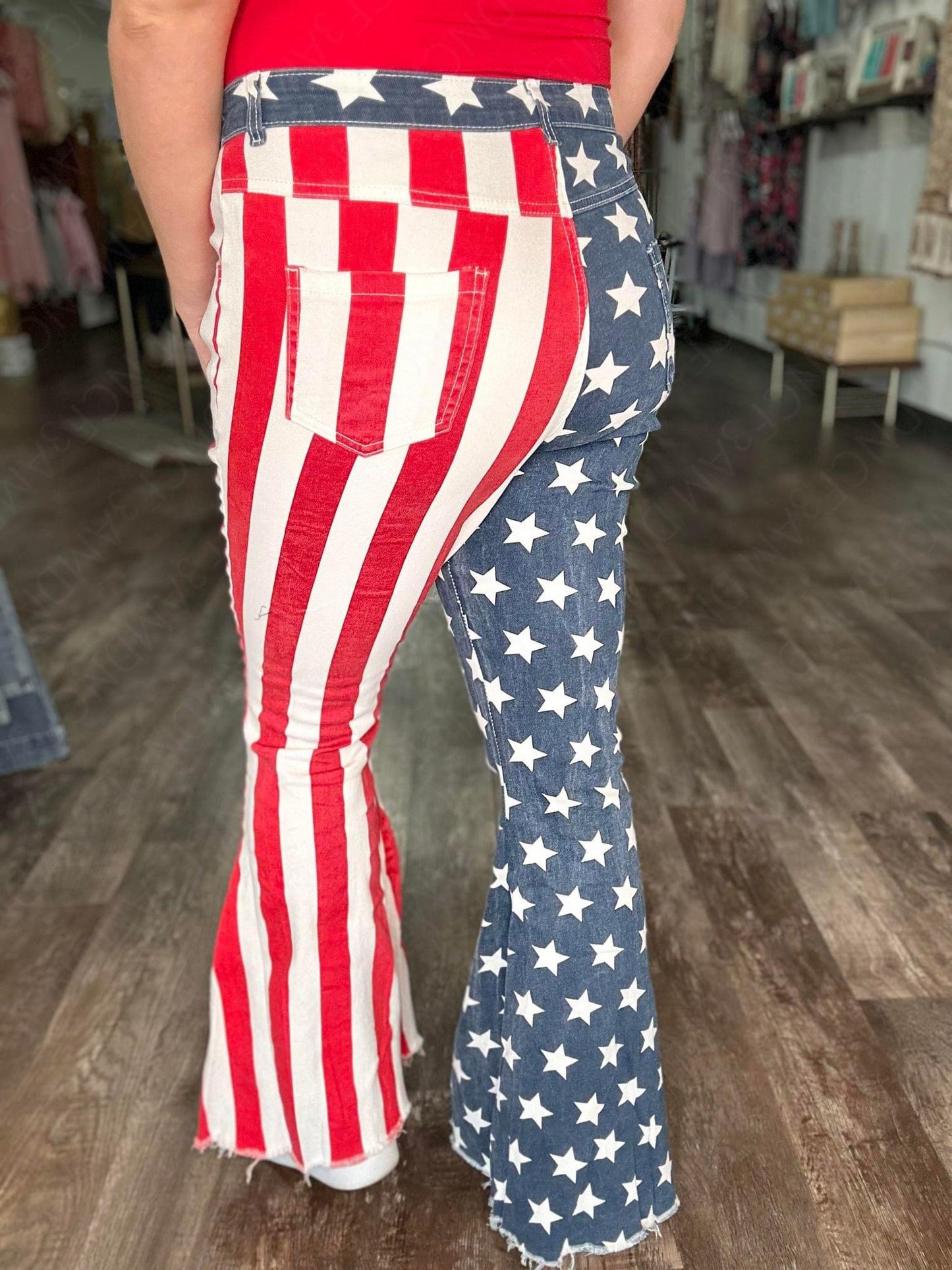 Patriotic Bell Bottoms (Adult)