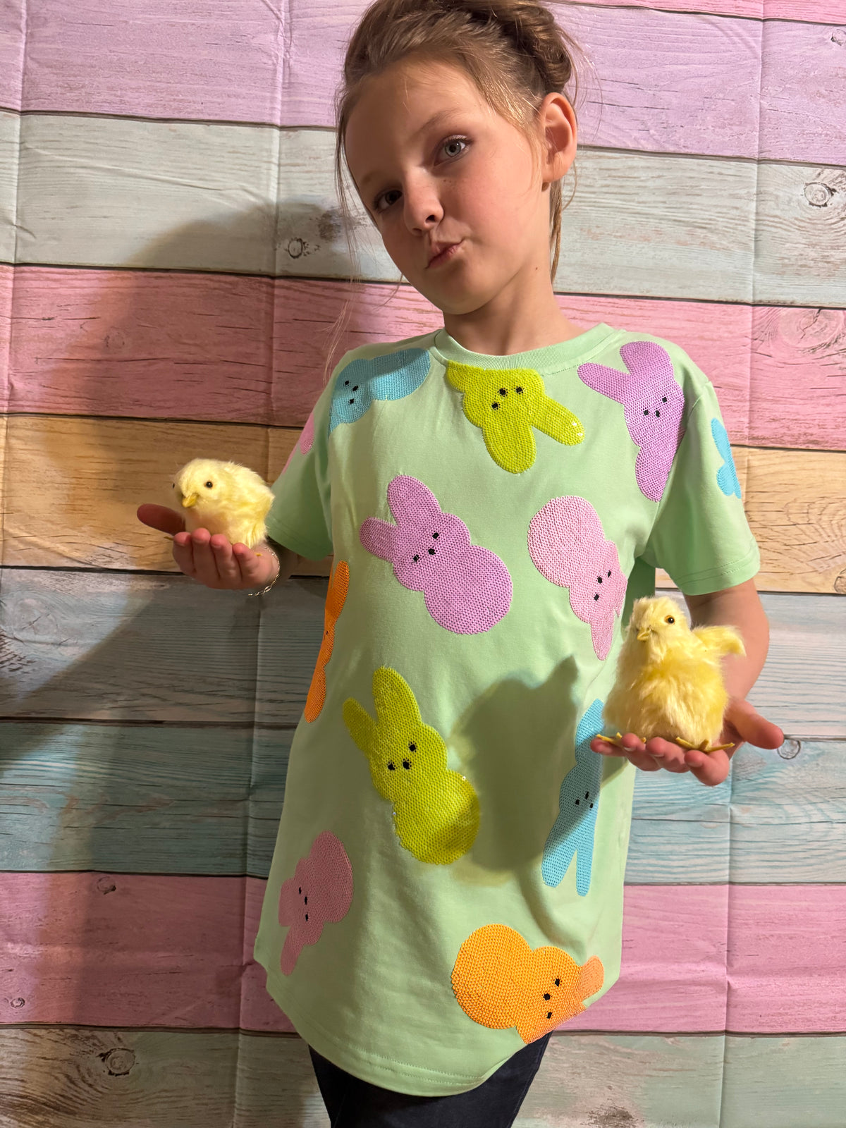 Peeps Sequin Shirt