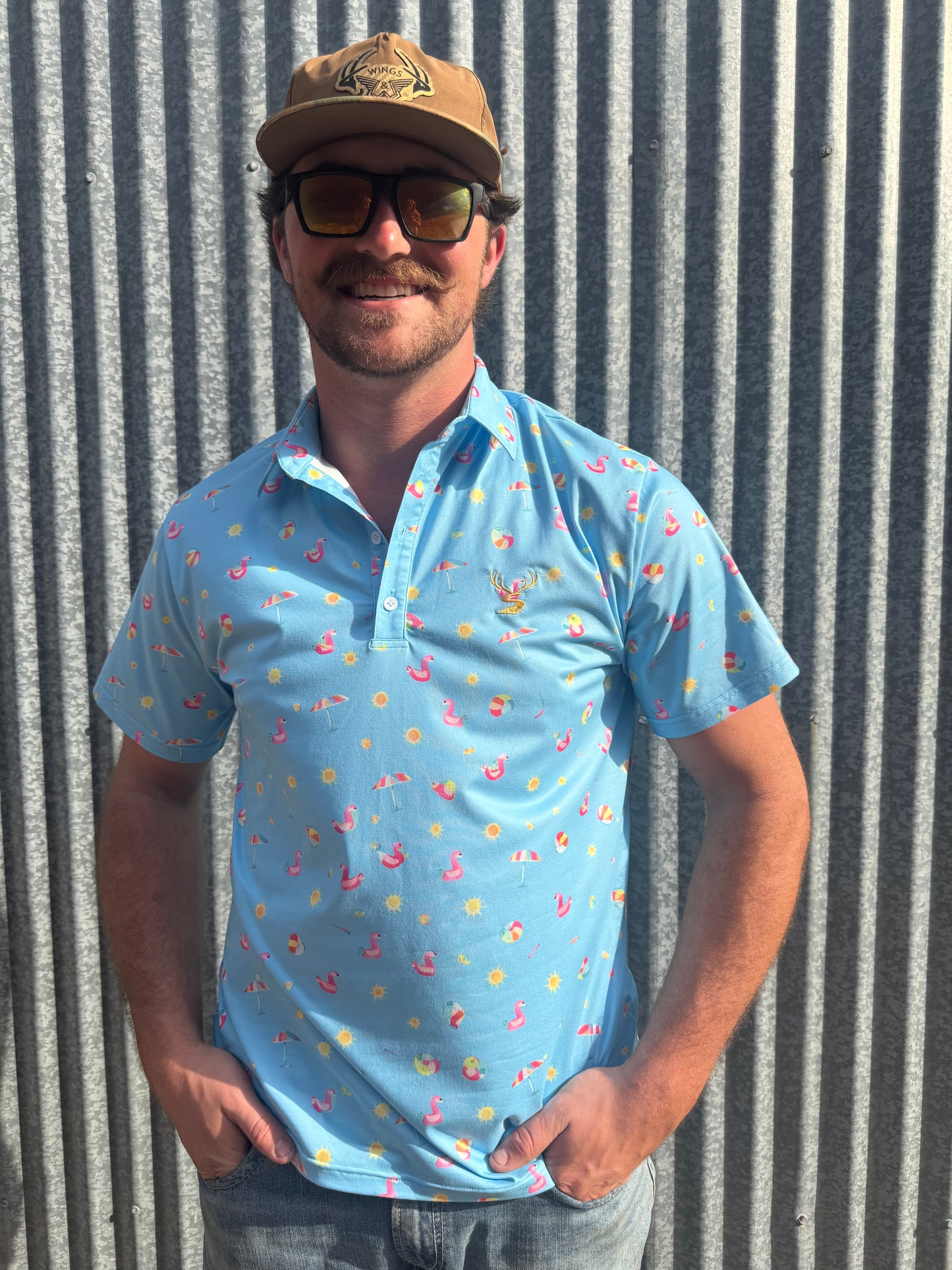 Cabana Crush Polo