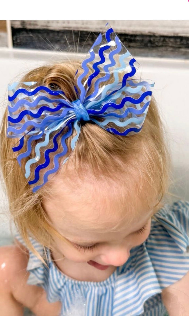 WeeOnes Vinyl WeeSpash Bow for Pool & Beach (Medium-Print)