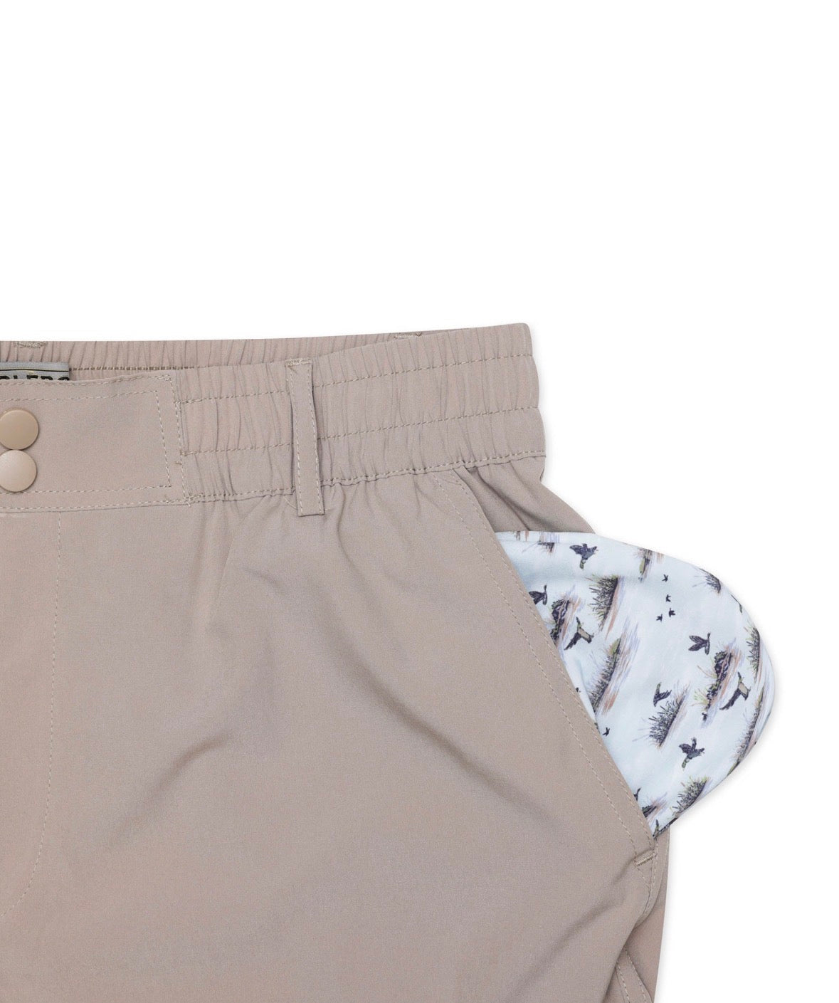 Everyday Short - Cobblestone Khaki - Duck Hunt Pocket