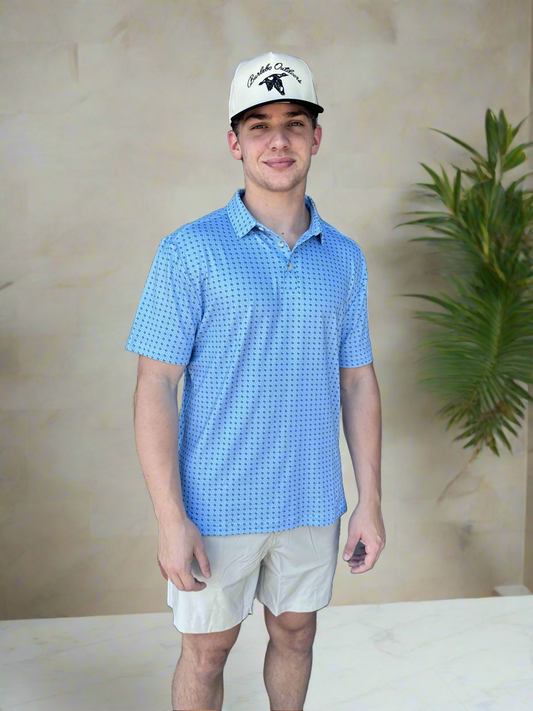 Performance Polo-Texas Light Blue