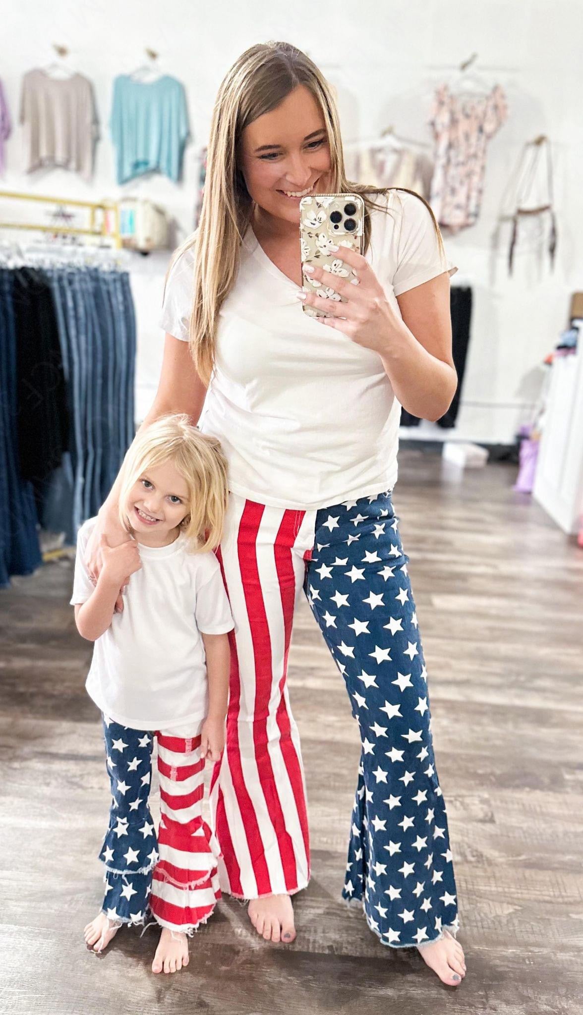 Patriotic Bell Bottoms (Adult)