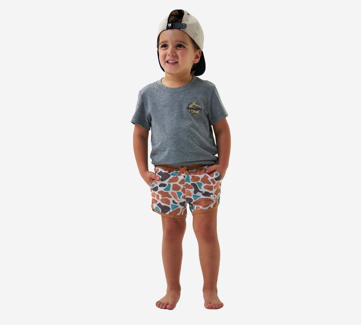 Youth Swim Trunks - Bayside Camo