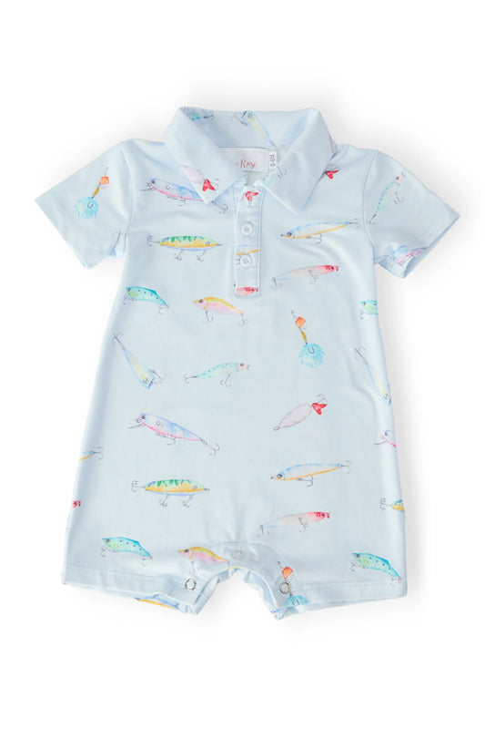 Fish Hook Polo One-Piece