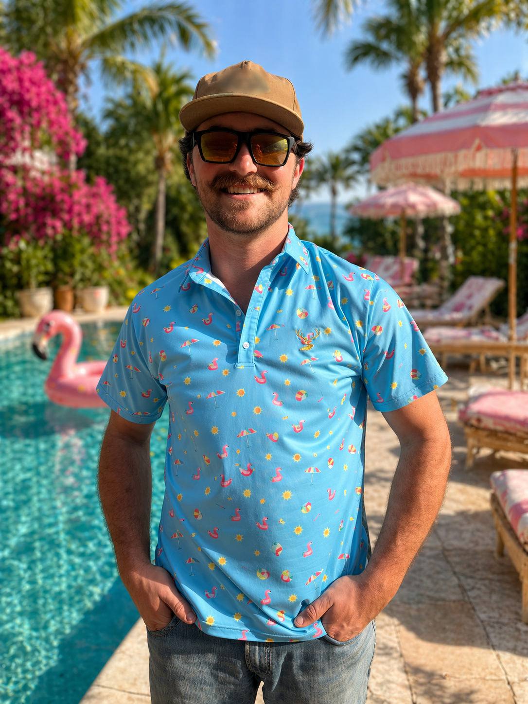 Cabana Crush Polo