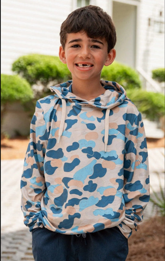 Youth Performance Hoodie - Rockport Camo