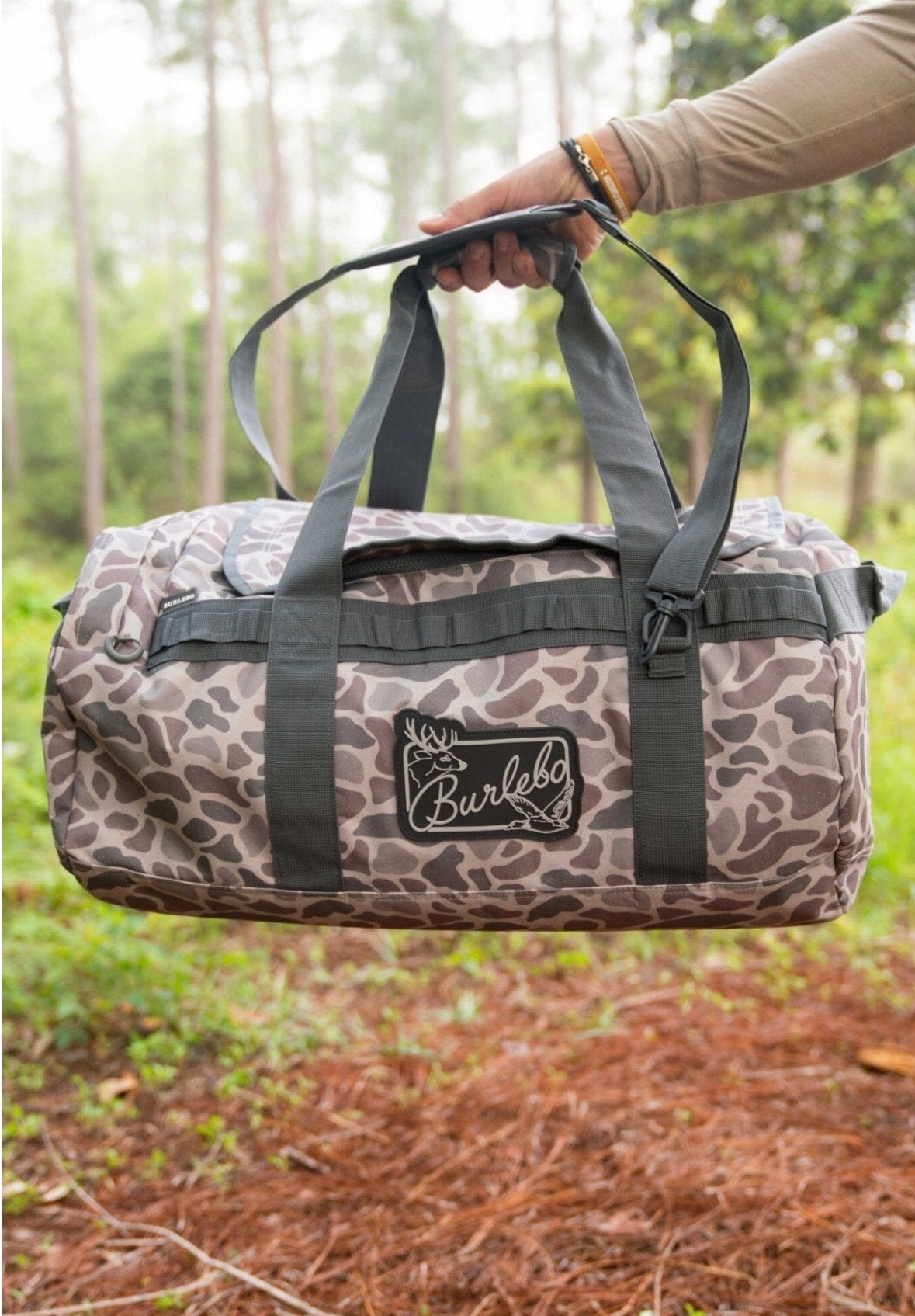 BURLEBO Duffle - Classic Deer Camo