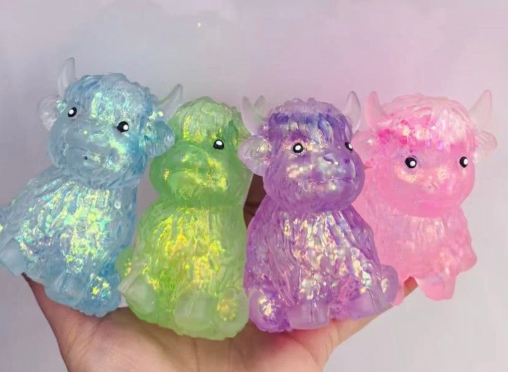 Highland Cow Squishy Toy