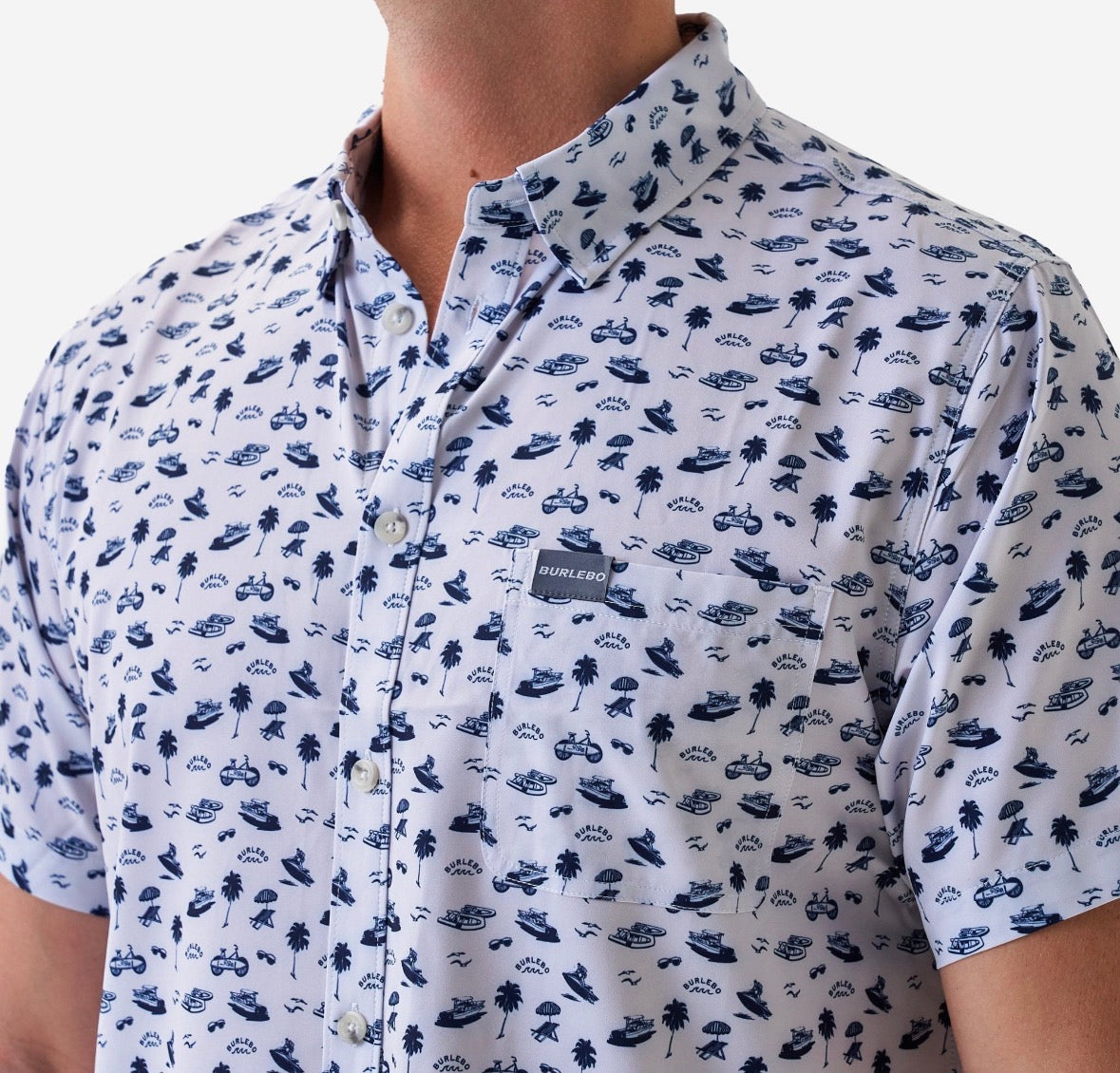 Performance Button Up - On The Water