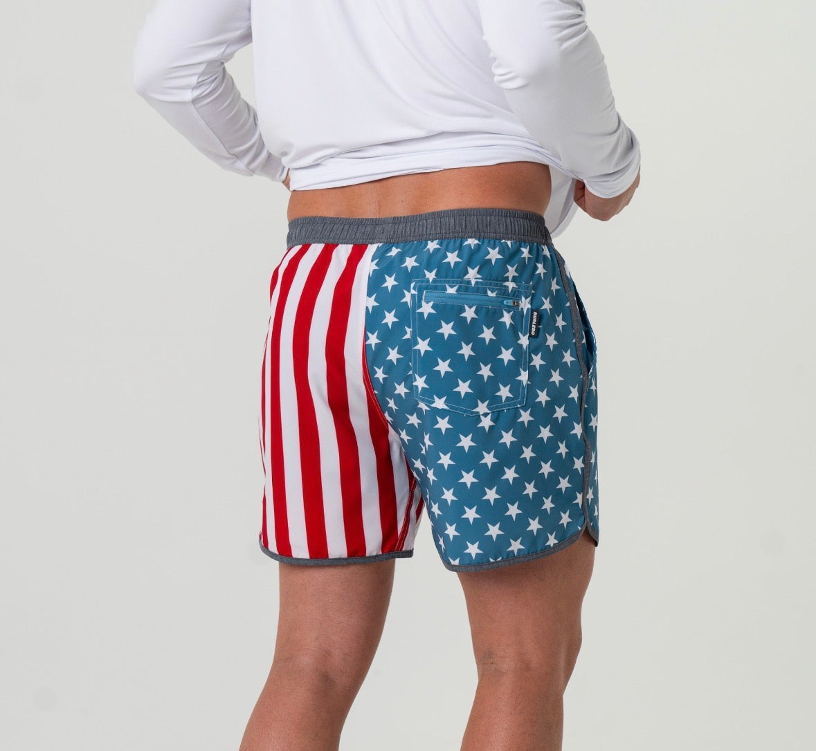 Swim Trunks - Throwback USA