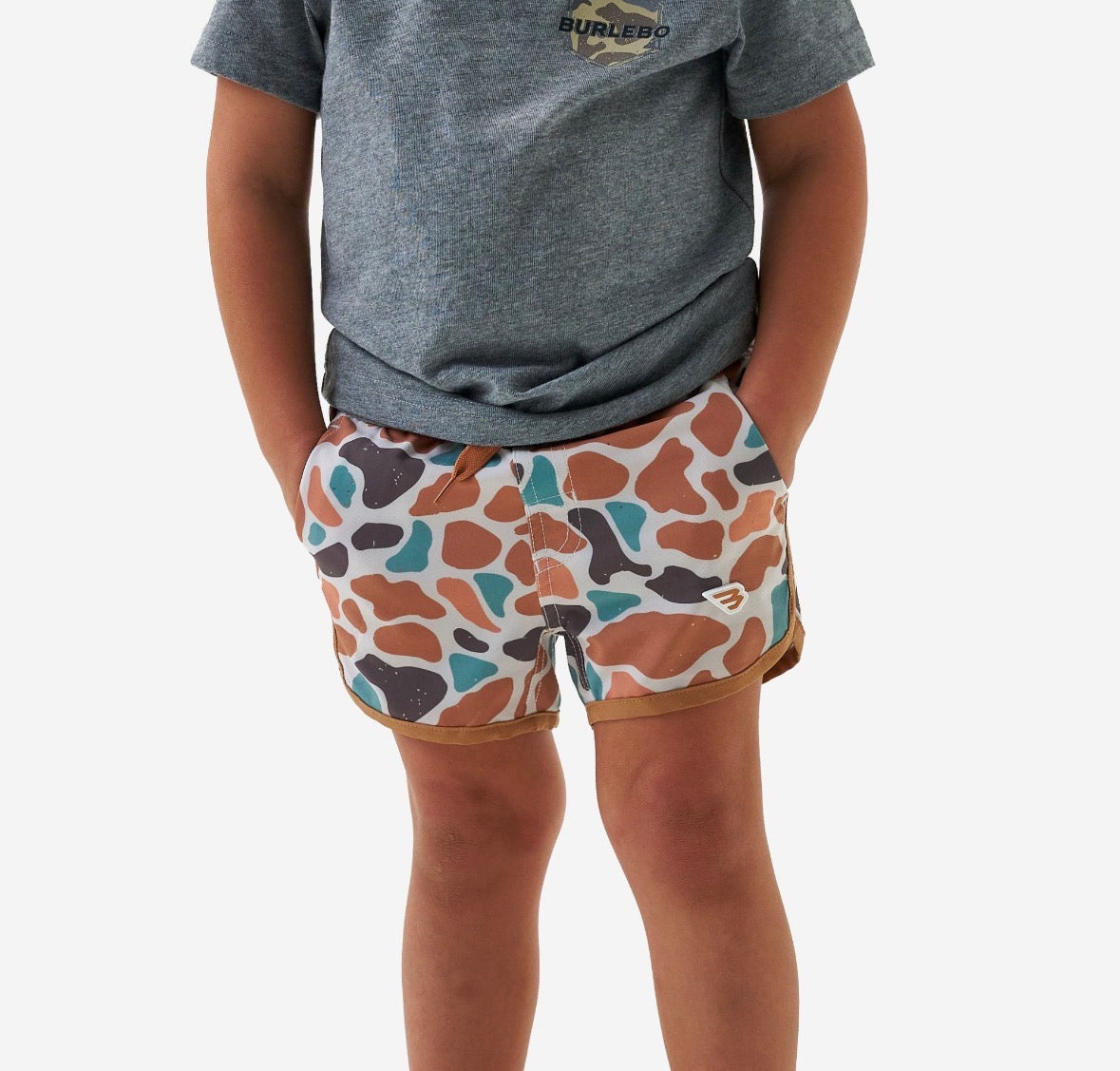 Youth Swim Trunks - Bayside Camo